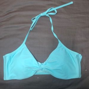 Aerie aqua colored bikini top and bottom
